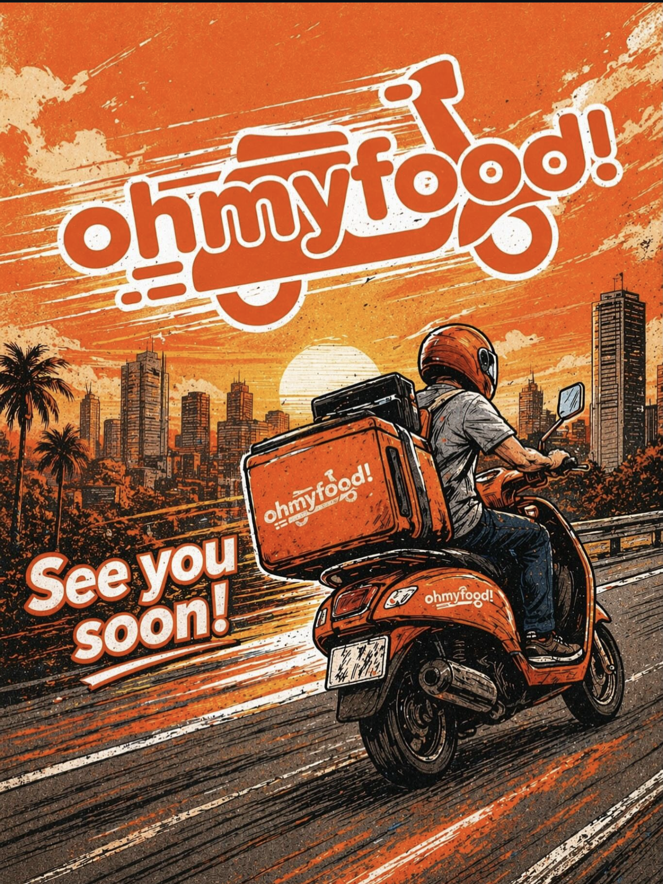 OhMyFood delivery em breve